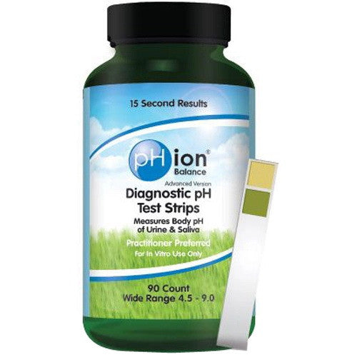 Phion Balance Diagnostic Ph Test Strips - 90 Strips